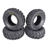 Kenda Bearclaw EX K573 - 26x10-12 Front Tires for All Terrain (ATV), UTV, and Side by Side (SxS) Vehicles - 6-Ply - Bear Claw EX 26x10x12 (4-Pack)